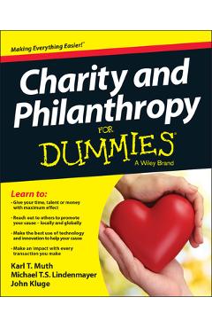 Coperta cărții 'Charity and Philanthropy for Dummies - Michael T. S. Lindenmayer'
