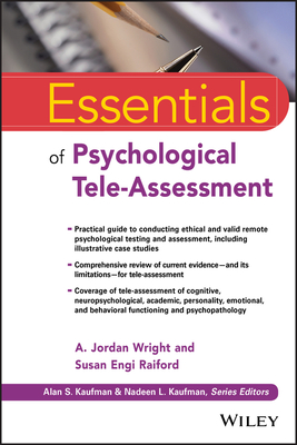 Essentials of Psychological Tele-Assessment - Susan Engi Raiford