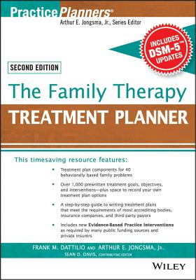 The Family Therapy Treatment Planner, with Dsm-5 Updates, 2nd Edition - Frank M. Dattilio