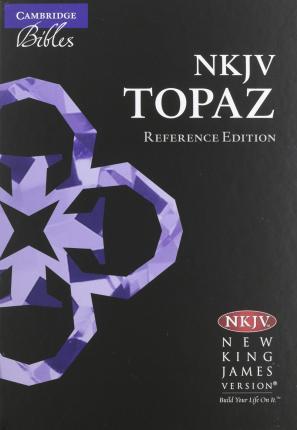 NKJV Topaz Reference Edition, Brown Calfsplit Leather, Nk674: Xrl - 