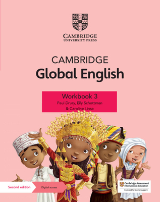 Cambridge Global English Workbook 3 with Digital Access (1 Year): For Cambridge Primary and Lower Secondary English as a Second Language [With Access - Paul Drury