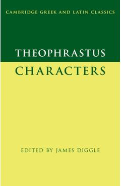 Poza produsului Theophrastus: Characters - James Diggle
