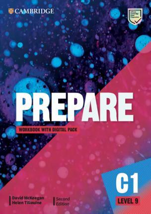 Coperta cărții 'Prepare Level 9 Workbook with Digital Pack - David Mckeegan'