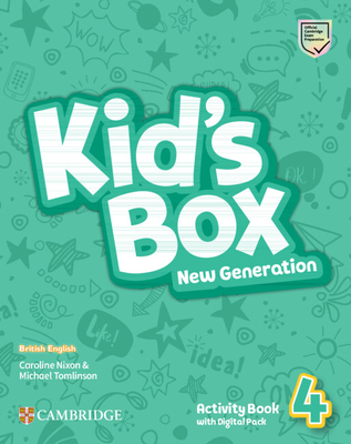 Kid's Box New Generation Level 4 Activity Book with Digital Pack British English - Caroline Nixon
