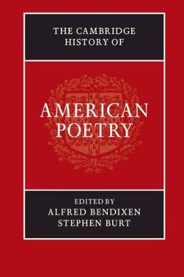 The Cambridge History of American Poetry - Alfred Bendixen