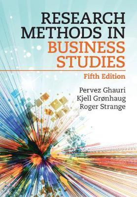 Research Methods in Business Studies - Pervez Ghauri