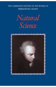Coperta cărții 'Kant: Natural Science - Immanuel Kant'