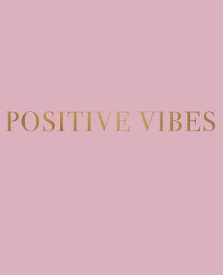 Positive Vibes: A decorative book for coffee tables, bookshelves and interior design styling - Stack deco books together to create a c - Urban Decor Studio