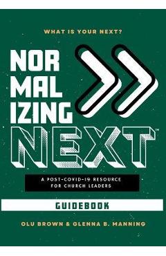 Coperta cărții 'Normalizing Next(TM) Guidebook: A Post-COVID-19 Resource for Church Leaders: A Post-COVID-19 Resource for Church'