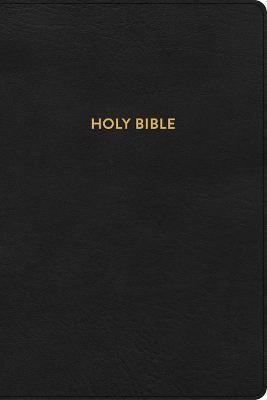 KJV Rainbow Study Bible, Black Leathertouch, Indexed - Holman Bible Publishers