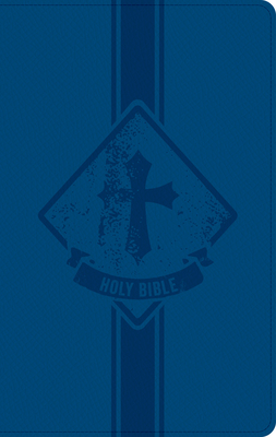 KJV Kids Bible, Thinline Edition, Navy Leathertouch - Holman Bible Publishers