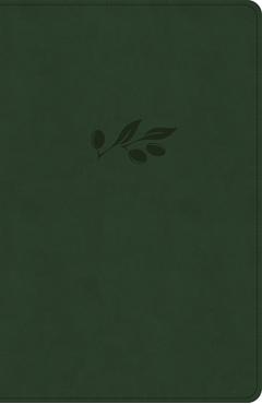 Coperta cărții 'KJV Thinline Bible, Olive Leathertouch - Holman Bible Publishers'