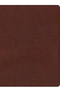 Coperta cărții 'CSB Pastor's Bible, Verse-By-Verse Edition, Brown Bonded Leather - Csb Bibles By Holman'
