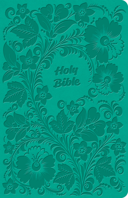 CSB Thinline Bible, Teal Leathertouch, Value Edition - Csb Bibles By Holman