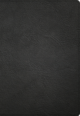 NASB Super Giant Print Reference Bible, Black Genuine Leather - Holman Bible Publishers