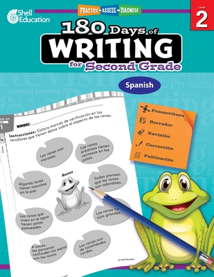 180 Days of Writing for Second Grade (Spanish): Practice, Assess, Diagnose - Brenda A. Van Dixhorn