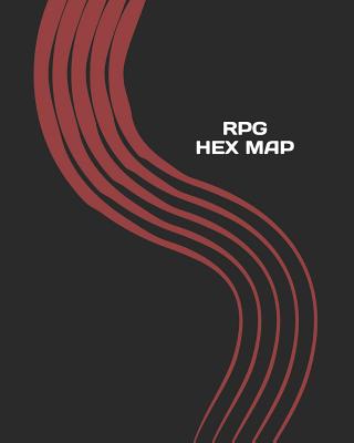 RPG Hex Map: Hexagon Battle Grid Game Mat Template Book with Honeycomb Graph Paper Pages - Mjsb Hobby Crafts