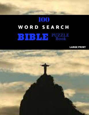 100 Word Search Bible Puzzle Book Large Print: Brain Challenging Bible Puzzles For Hours Of Fun - Bodrum Puzzles