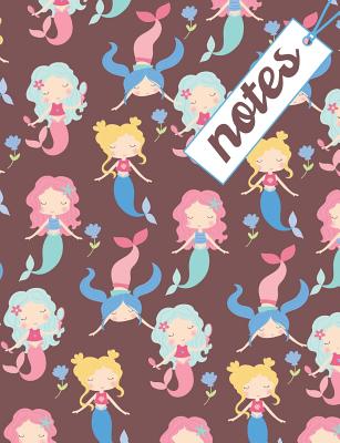 Notes: Composition Notebook With Cute Mermaids For Girls, Great For School Notes - Jasmine Publish