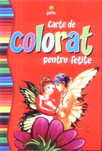 Carte de colorat pentru fetite