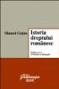 Istoria dreptului romanesc - Manuel Gutan