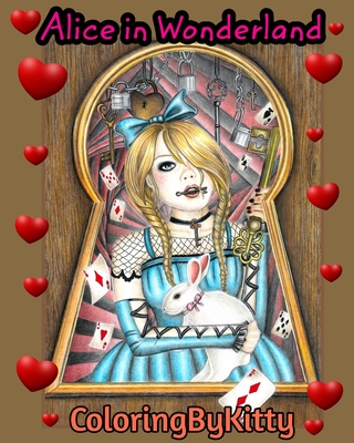 ColoringByKitty: Alice In Wonderland: Coloring book for adults - E. Chebunina