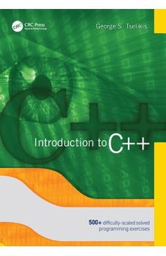 Coperta cărții 'Introduction to C++ - George S. Tselikis'
