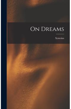 Coperta cărții 'On Dreams - Bishop Of Ptolem Synesius (of Cyrene'