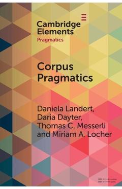 Poza produsului Corpus Pragmatics - Daniela Landert