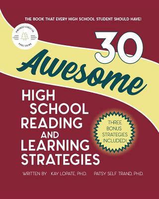 30 Awesome High School Reading and Learning Strategies - Patsy Self Trand