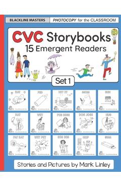 Coperta cărții 'CVC Storybooks: SET 1: Teacher Edition - Mark Linley'