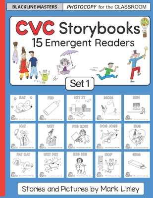 Coperta cărții 'CVC Storybooks: SET 1: Teacher Edition - Mark Linley'