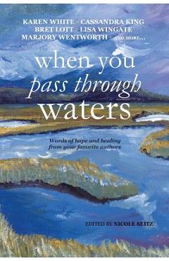 Coperta cărții 'When You Pass Through Waters: Words of Hope and Healing from Your Favorite Authors - Nicole Seitz'