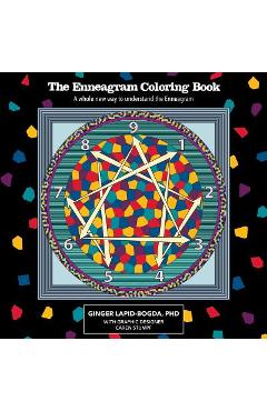 Coperta cărții 'The Enneagram Coloring Book - Ginger Lapid-bogda'