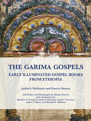 Coperta cărții 'The Garima Gospels: Early Illuminated Gospel Books from Ethiopia - Judith S. Mckenzie'