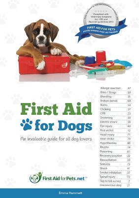 First Aid for Dogs - Emma A. Hammett