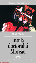 Coperta cărții 'Insula Doctorului Moreau - H. G. Wells'