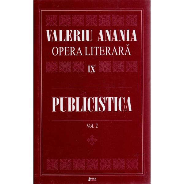 Publicistica 1+2 - Valeriu Anania