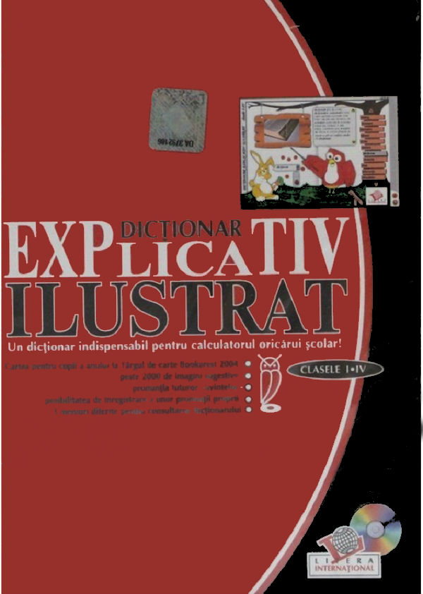 Dictionar explicativ ilustrat clasele I-IV CD-ROM