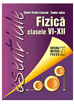 Coperta cărții 'Esentiale fizica clasele VI-XII - Daniel Ovidiu Crocnan, Teodor Julea'
