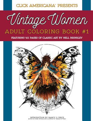 Vintage Women: Adult Coloring Book: Classic art by Nell Brinkley - Click Americana
