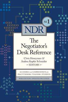 The Negotiator's Desk Reference - Chris Honeyman
