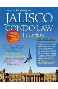 Coperta cărții 'Jalisco Condo Law in English - Second Edition - Garry Neil Musgrave'