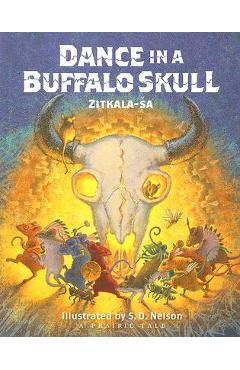 Coperta cărții 'Dance in a Buffalo Skull - Zitkala-sa'