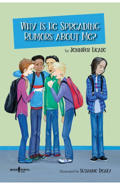 Coperta cărții 'Why Is He Spreading Rumors about Me? - Jennifer Licate'