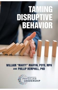 Coperta cărții 'Taming Disruptive Behavior - William Marty Martin'