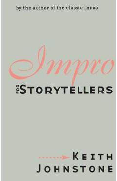 Coperta cărții 'Impro for Storytellers - Keith Johnstone'