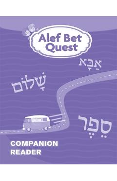 Coperta cărții 'Alef Bet Quest Companion Reader - Dina Maiben'