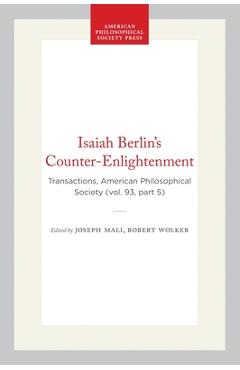 Coperta cărții 'Isaiah Berlin's Counter-Enlightenment - Isaiah Berlin'