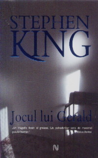 Coperta cărții 'Jocul lui Gerald - Stephen King'